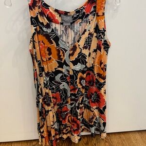 Vanessa Virginia (Anthropologie brand) XS Multicolor Tunic Tank